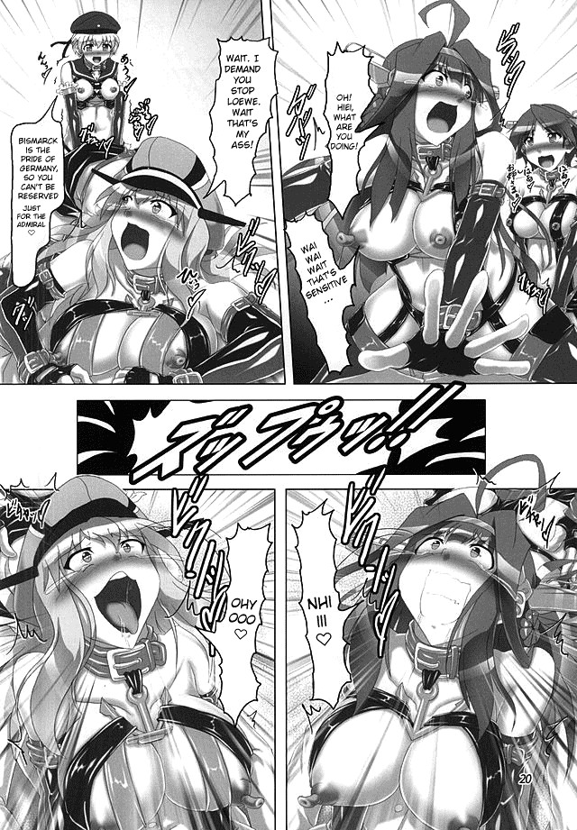 Hentai Manga Comic-A Giant Bondage War Broke Out In The Naval Base!-Read-17